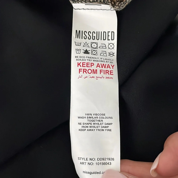 Missguided Oversized Tie Dye Shirt Dress size 6 - Picture 13 of 13